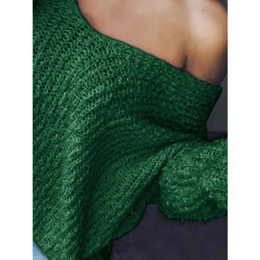 Loose Fit Long Sleeve Sweater Apparel and Accessories