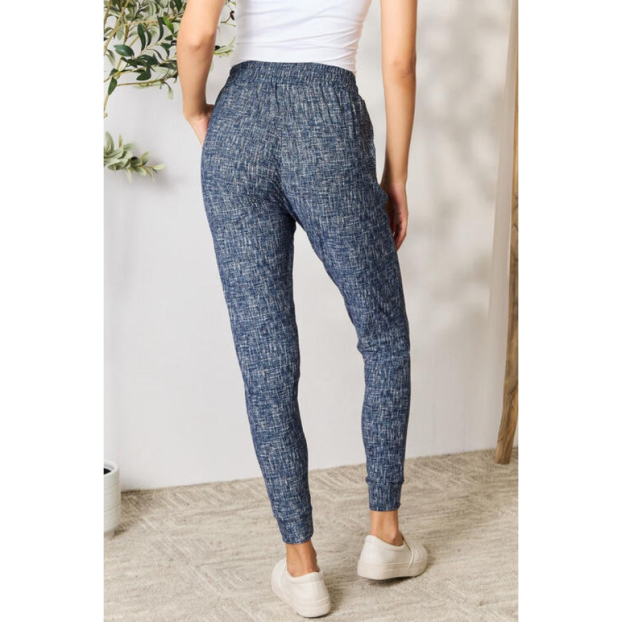 Sandee Rain Boutique - LOVEIT Heathered Drawstring Leggings with Pockets  Trendsi Clothing Clothing - Sandee Rain Boutique