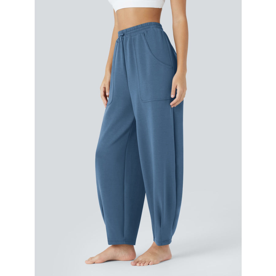 Lovelet Drawstring Pants with Pockets Apparel and Accessories