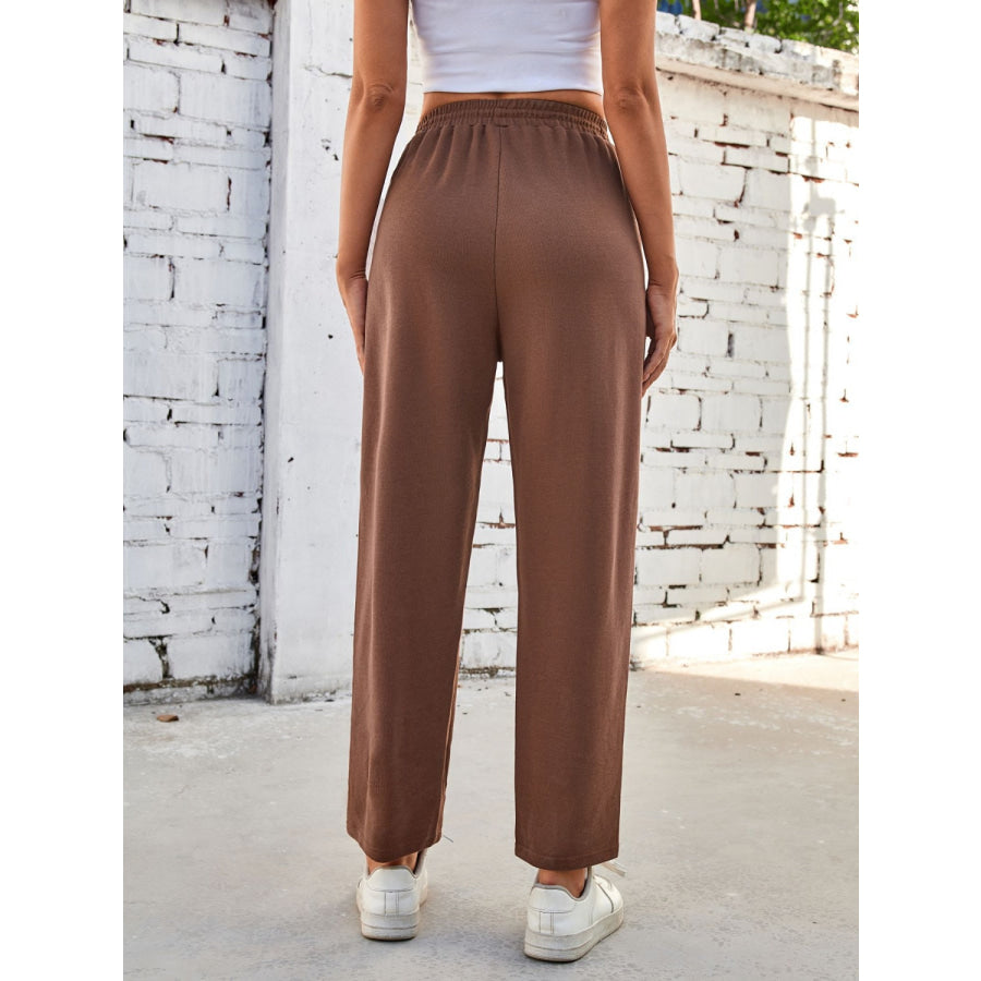 Lovelet Drawstring Pants with Pockets Apparel and Accessories