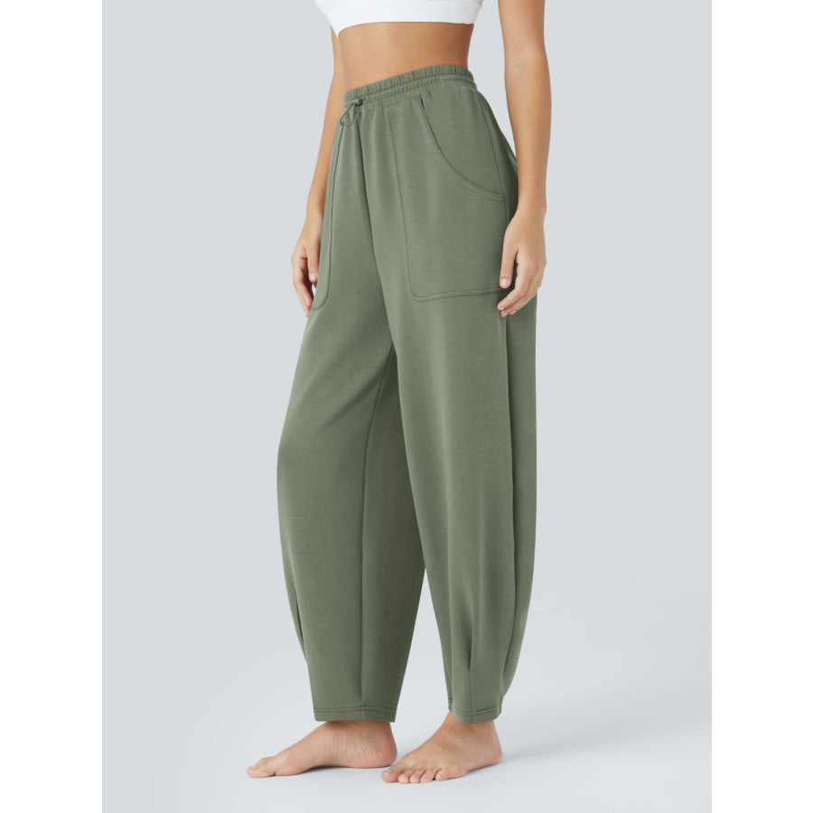 Lovelet Drawstring Pants with Pockets Apparel and Accessories