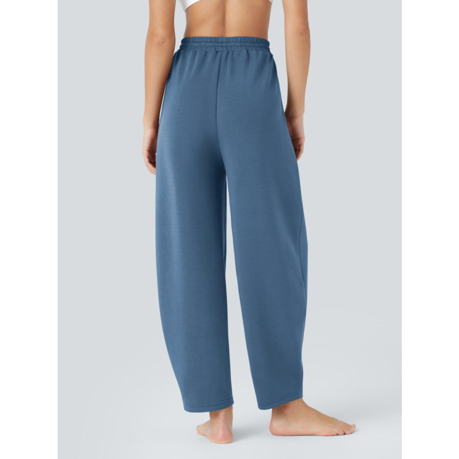 Lovelet Drawstring Pants with Pockets Royal Blue / S Apparel and Accessories