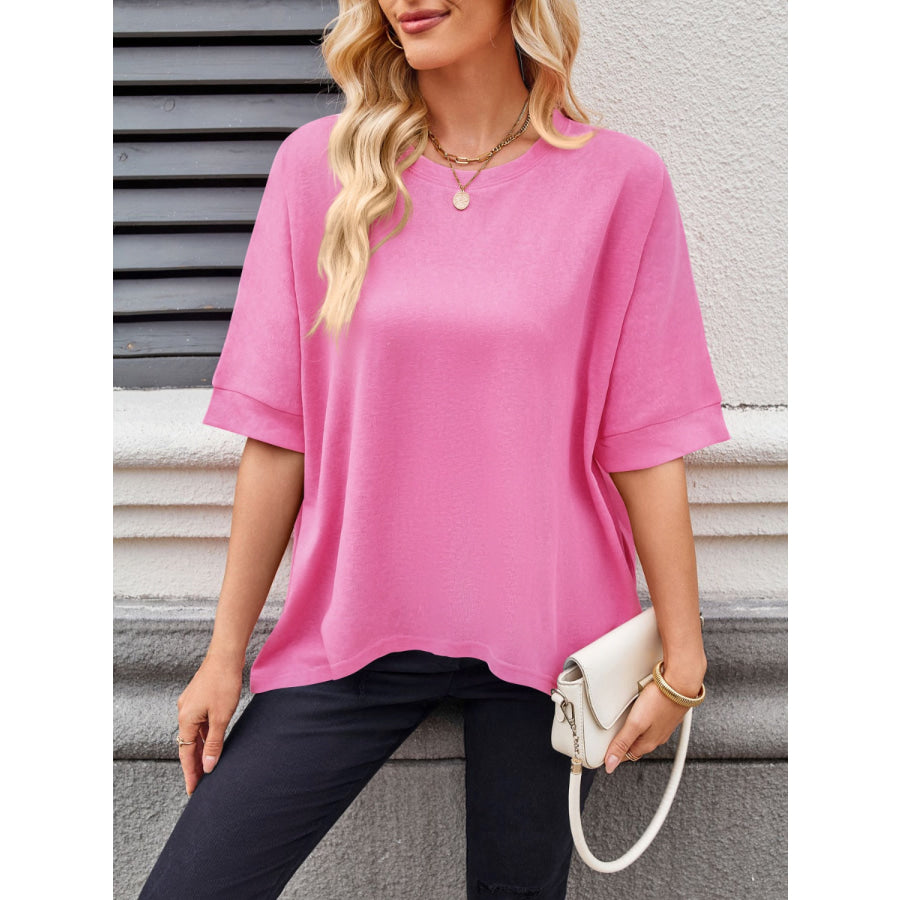 Lovelet Round Neck Half Sleeve T-Shirt Apparel and Accessories