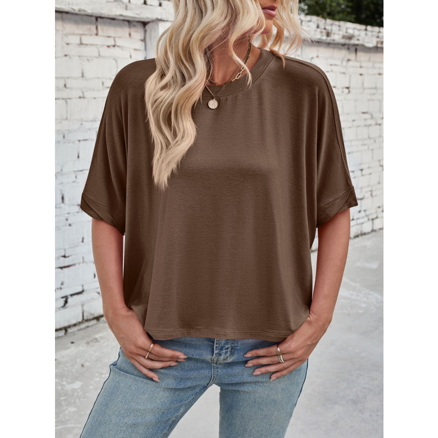 Lovelet Round Neck Half Sleeve T-Shirt Apparel and Accessories