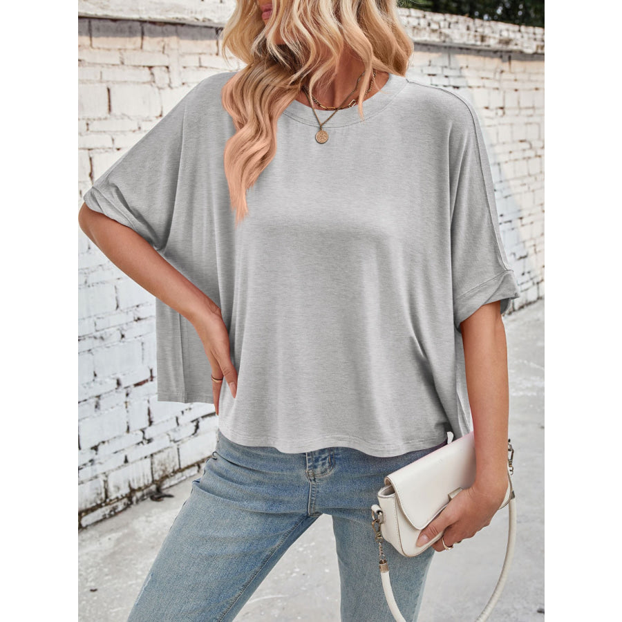 Lovelet Round Neck Half Sleeve T-Shirt Apparel and Accessories