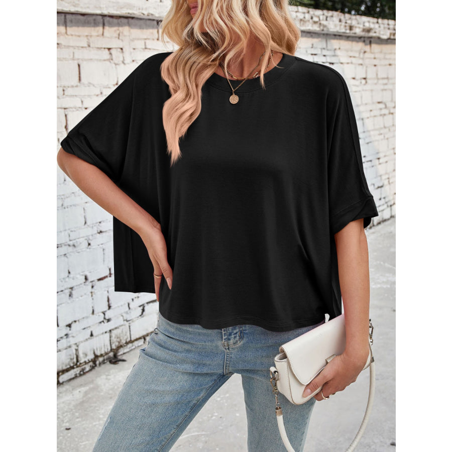 Lovelet Round Neck Half Sleeve T-Shirt Apparel and Accessories