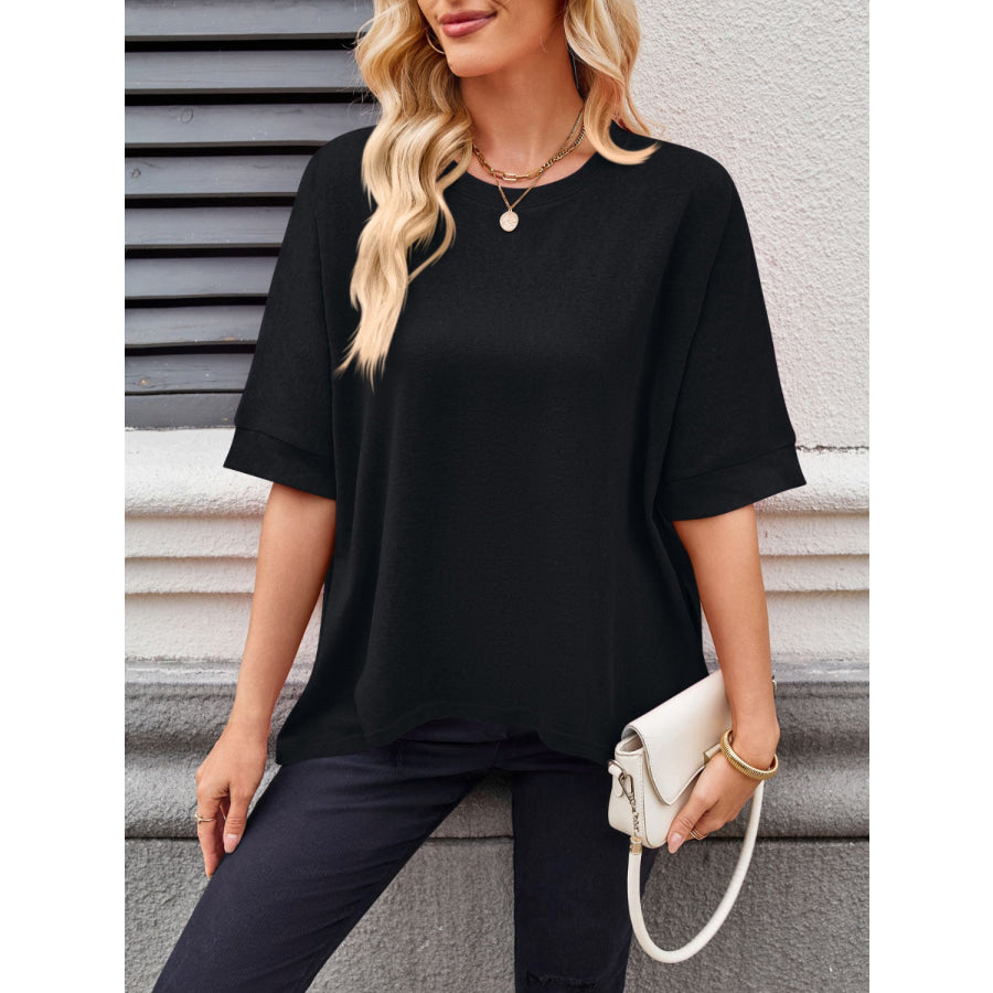 Lovelet Round Neck Half Sleeve T-Shirt Apparel and Accessories