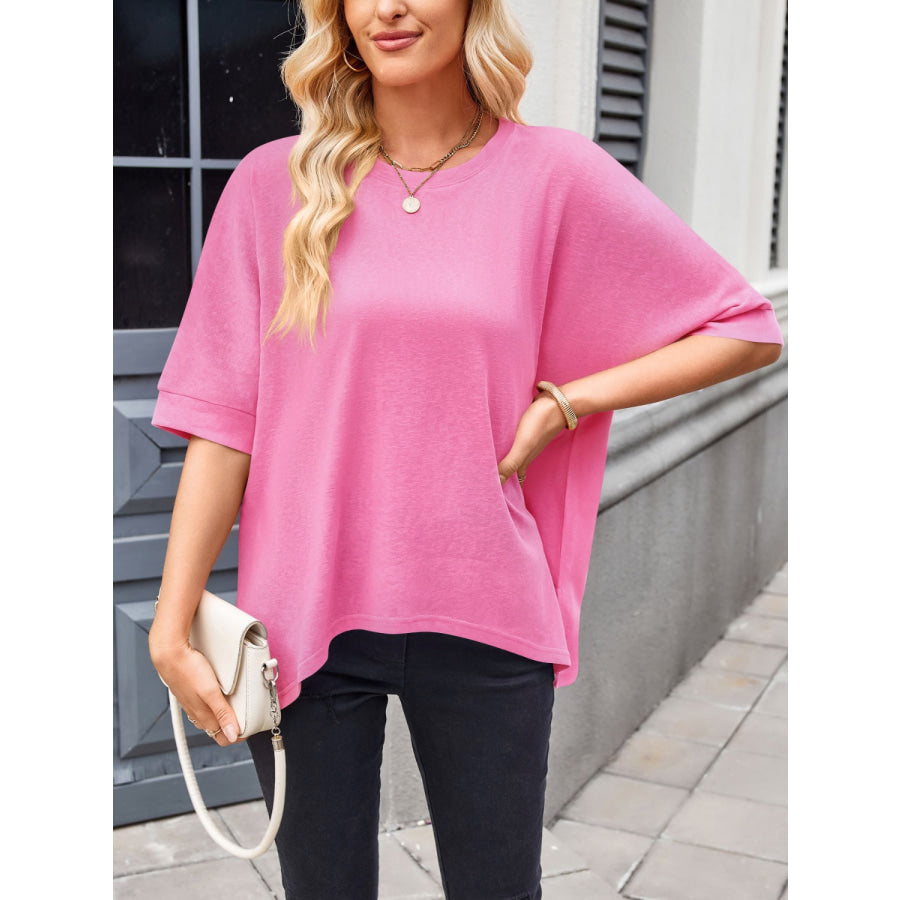 Lovelet Round Neck Half Sleeve T-Shirt Apparel and Accessories