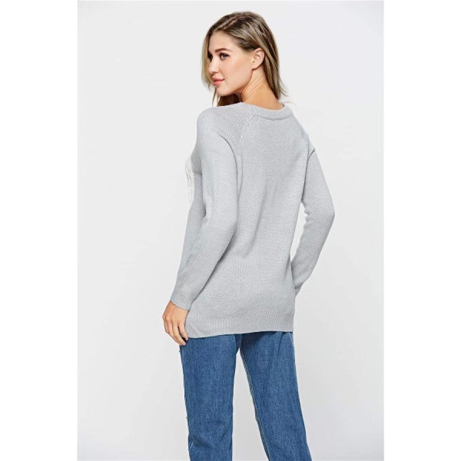 Lover Boy Gray Heart Sweater - ETA 1/25 WS 104 Sweaters