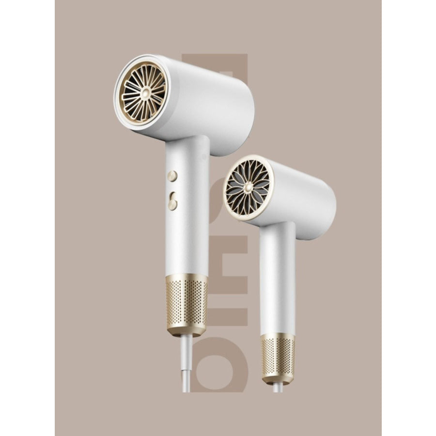 Low Noise Household Hair Dryer White / European plug Apparel and Accessories