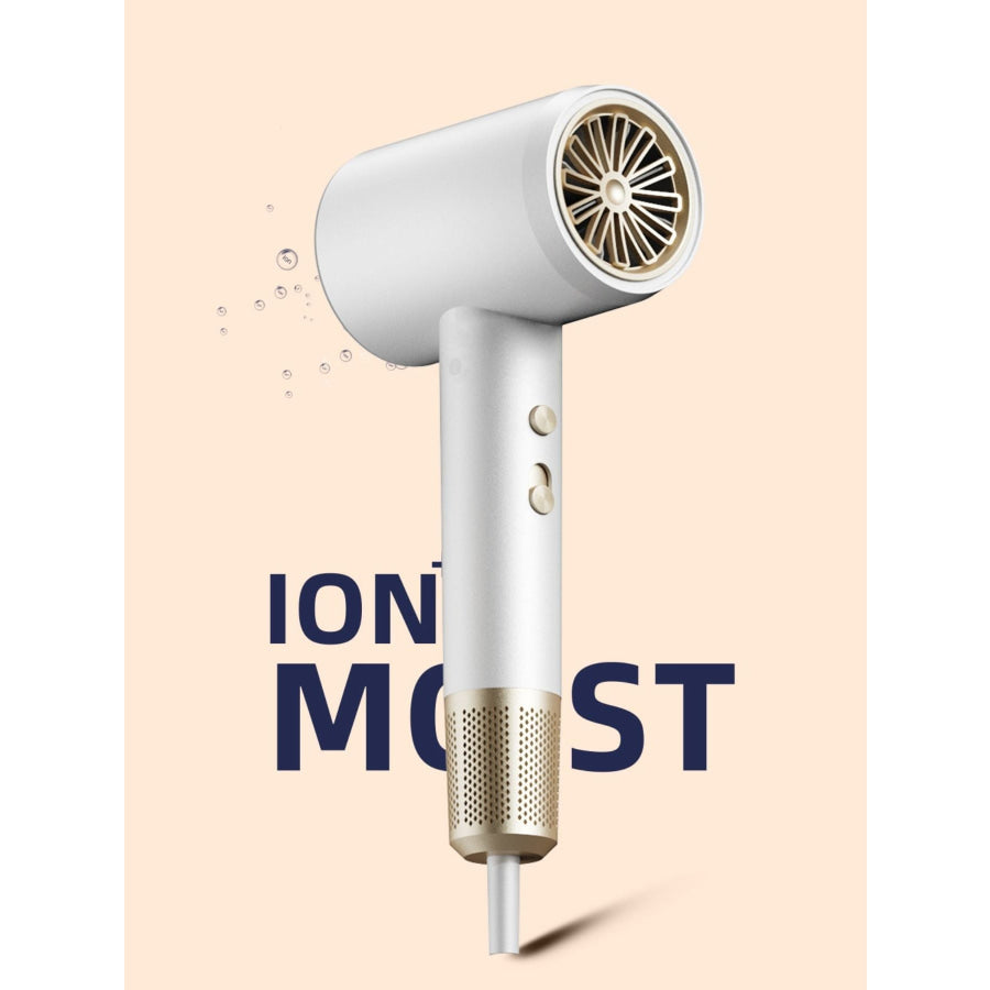 Low Noise Household Hair Dryer White / European plug Apparel and Accessories