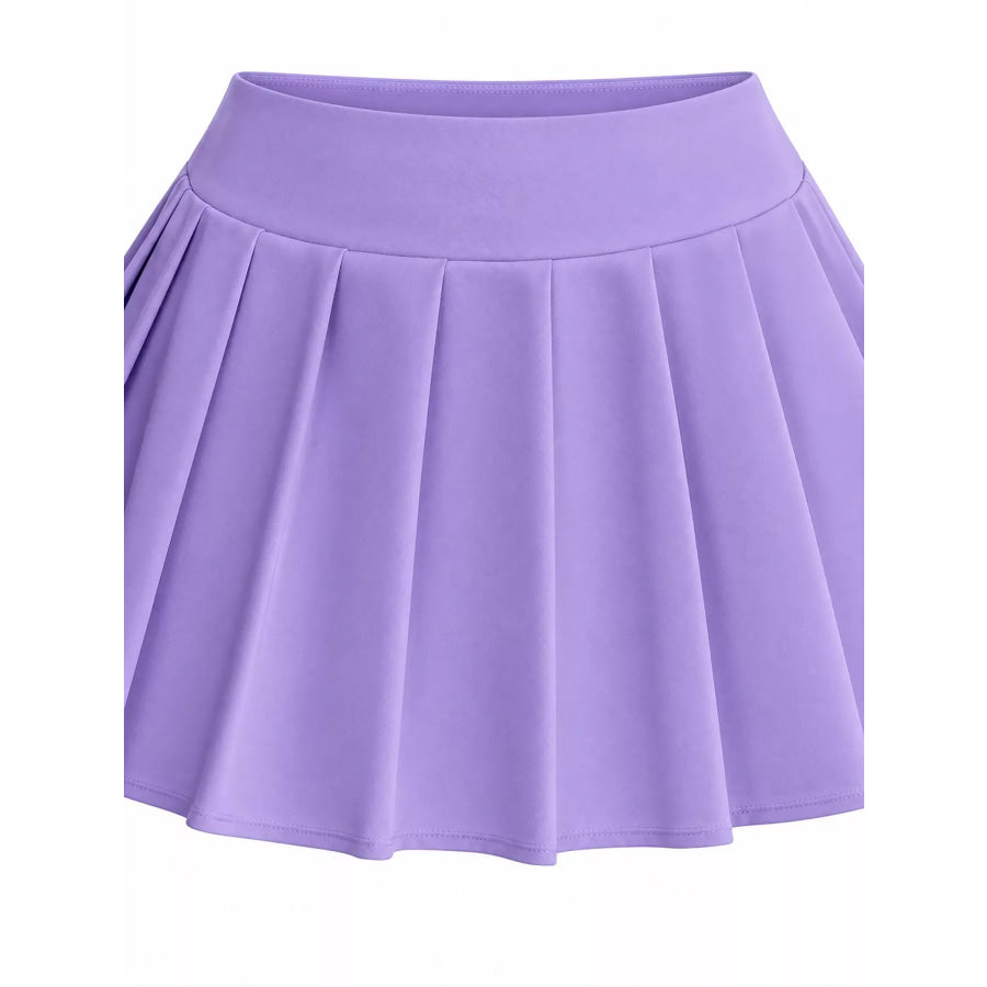Low Waist Pleated Micro Mini Skirt Apparel and Accessories