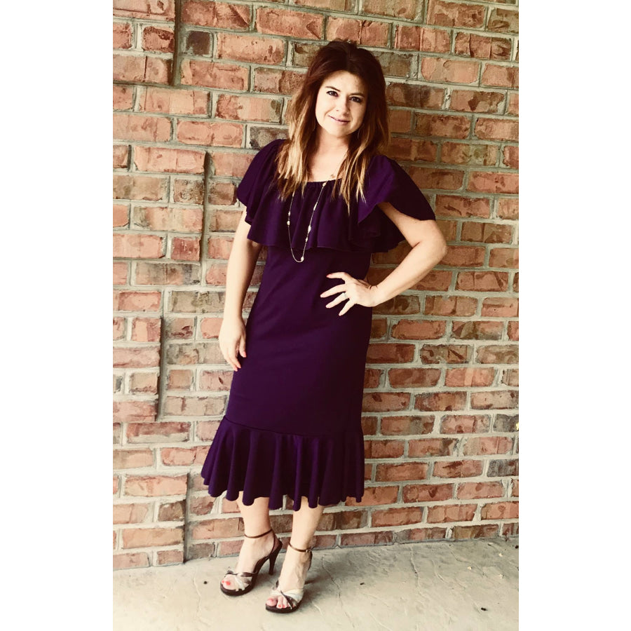 LuLaRoe CiCi L / Black Dresses