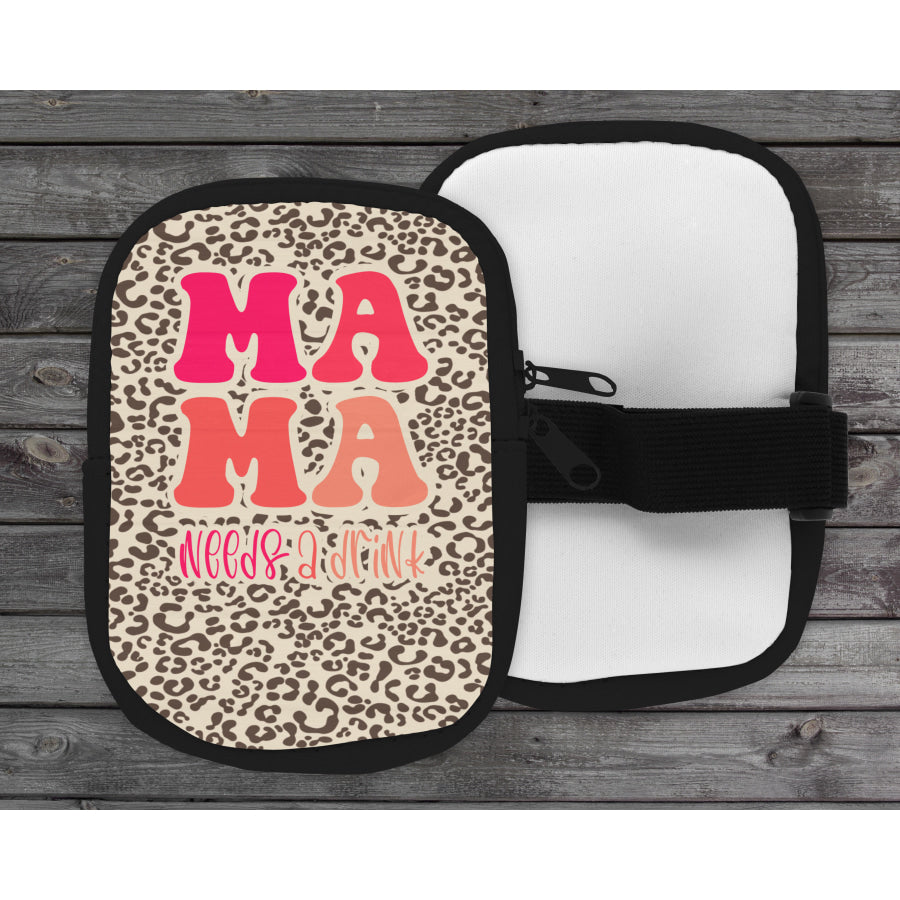 Mama Needs A Drink Zippered Pouch/Bag For 40oz Tumbler Tumbler