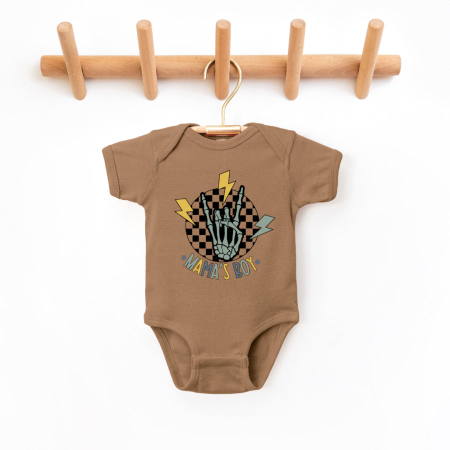 Mama’s Boy Infant Bodysuit NB - Bodysuit / Coyote Baby &amp; Toddler Clothing