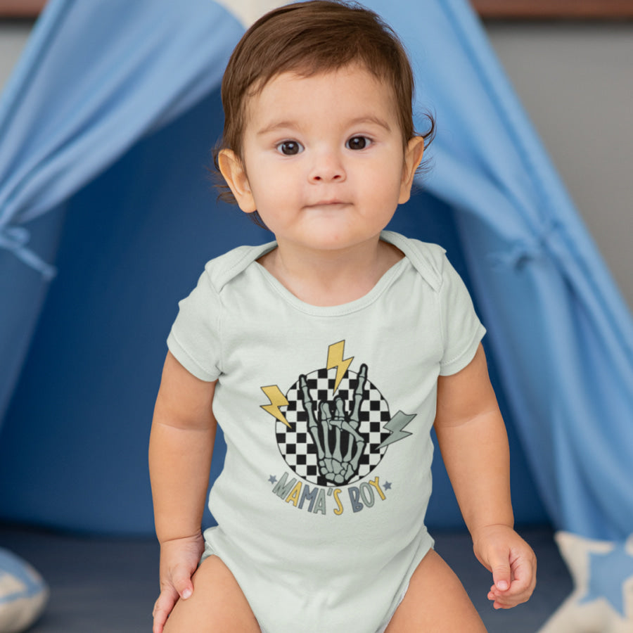 Mama’s Boy Infant Bodysuit NB - Bodysuit / Honeydew Baby & Toddler Clothing
