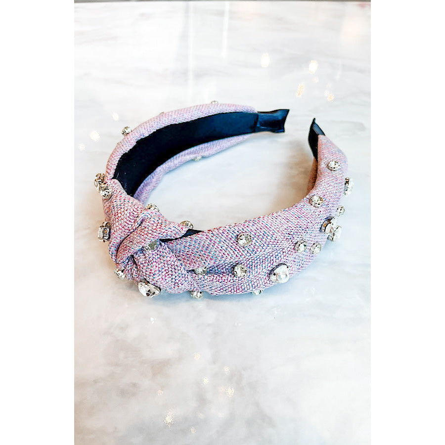 Margo Lilac Studded Headband WS 600 Accessories