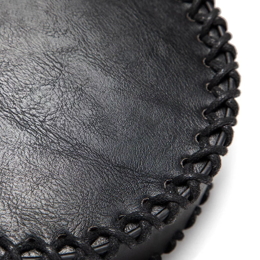 Medieval Faux Leather Belt Coin Pouch Black / ONESIZE Apparel and Accessories