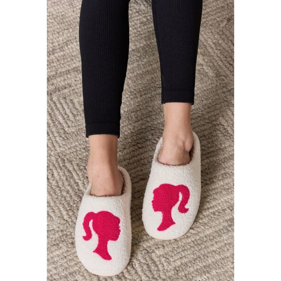 Melody Graphic Cozy Slippers BARBIE / S Clothing