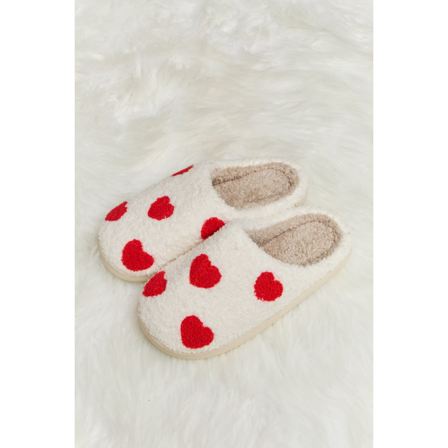 Melody Printed Plush Slide Slippers footwear