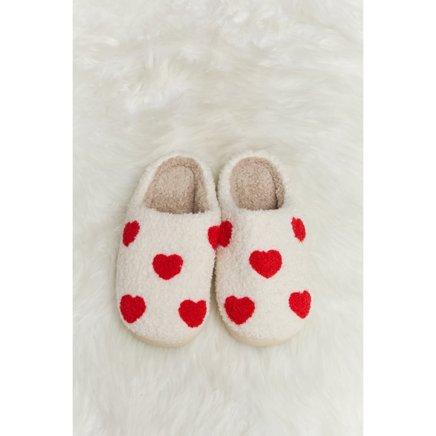 Melody Printed Plush Slide Slippers footwear