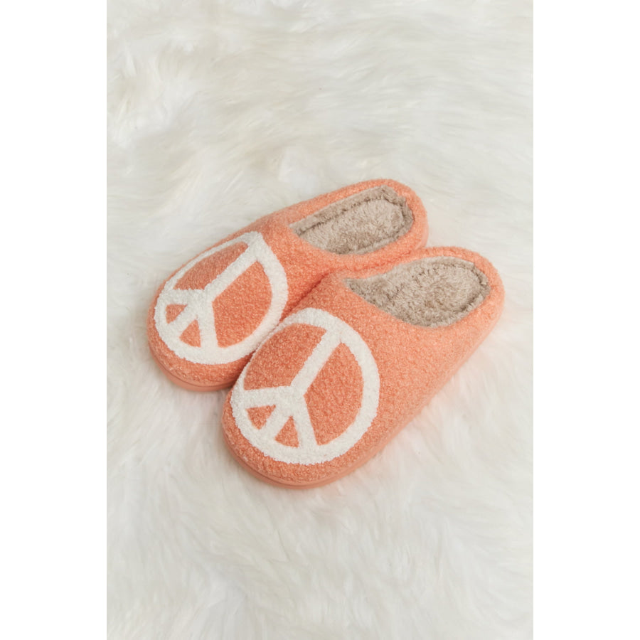 Melody Printed Plush Slide Slippers footwear