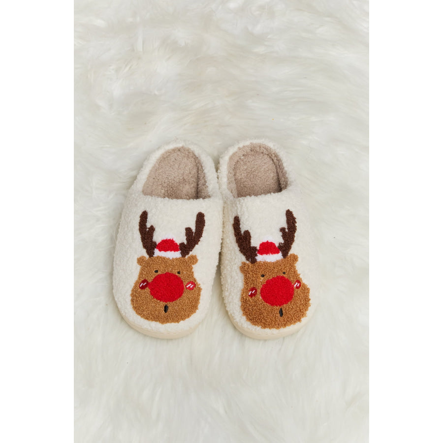 Melody Rudolph Print Plush Slide Slippers footwear