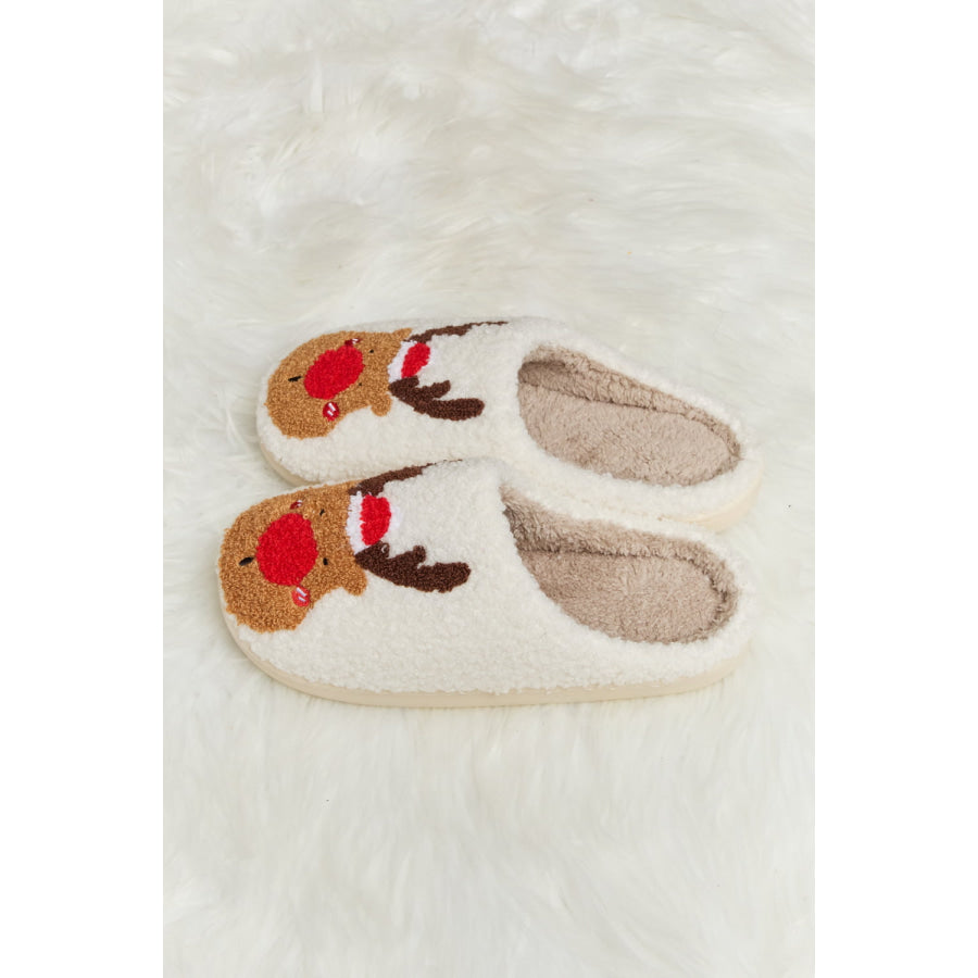 Melody Rudolph Print Plush Slide Slippers footwear