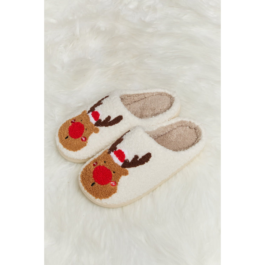 Melody Rudolph Print Plush Slide Slippers footwear