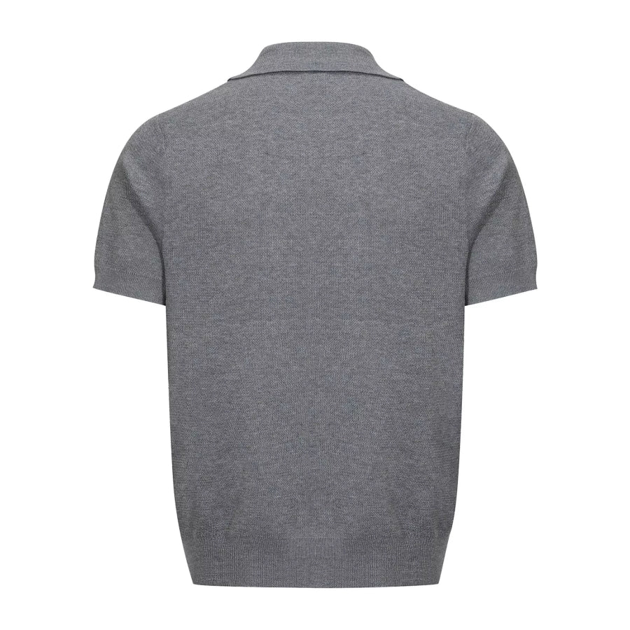 Men’s Argyle Knit Short Sleeve Polo Apparel and Accessories