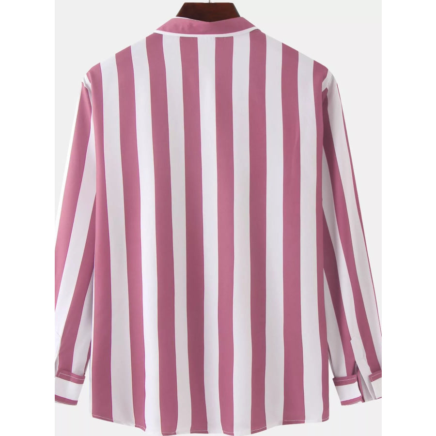 Men’s Button Up Long Sleeve Shirt Apparel and Accessories