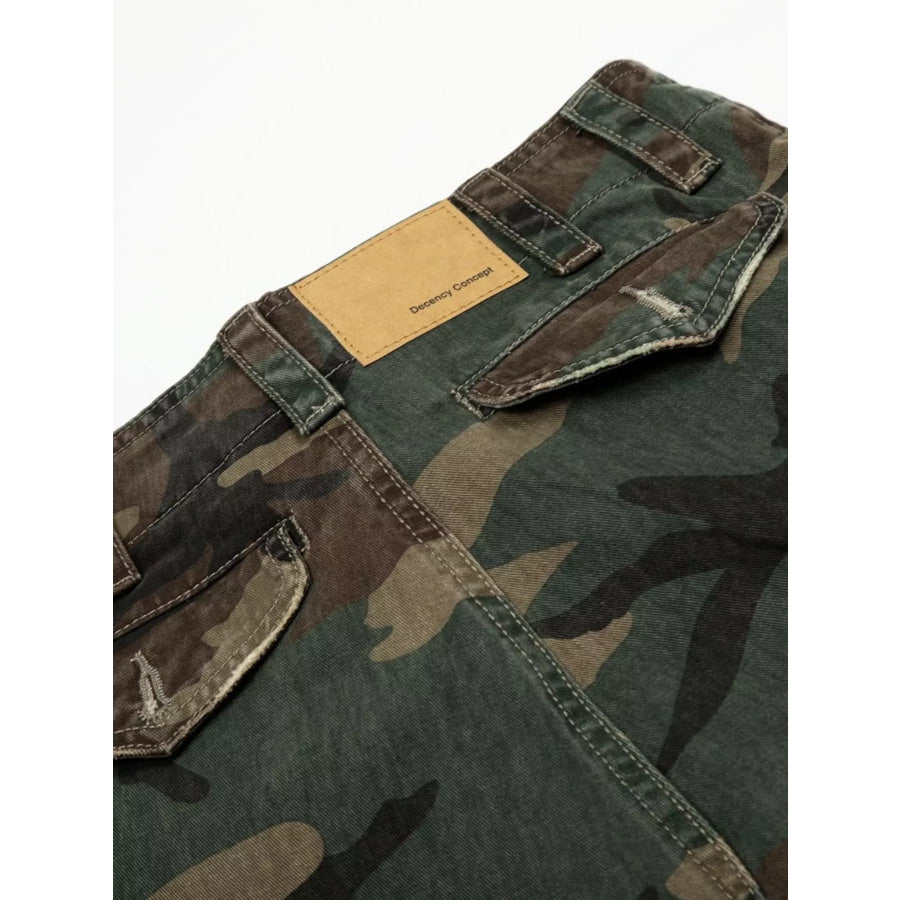 Men’s Camouflage Cargo Pants Apparel and Accessories