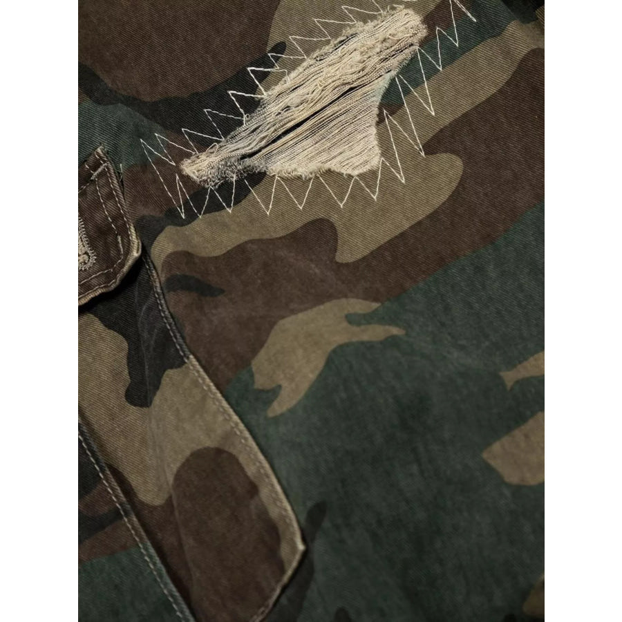 Men’s Camouflage Cargo Pants Apparel and Accessories