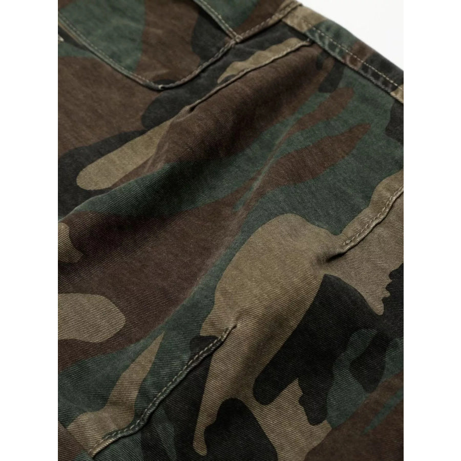 Men’s Camouflage Cargo Pants Apparel and Accessories
