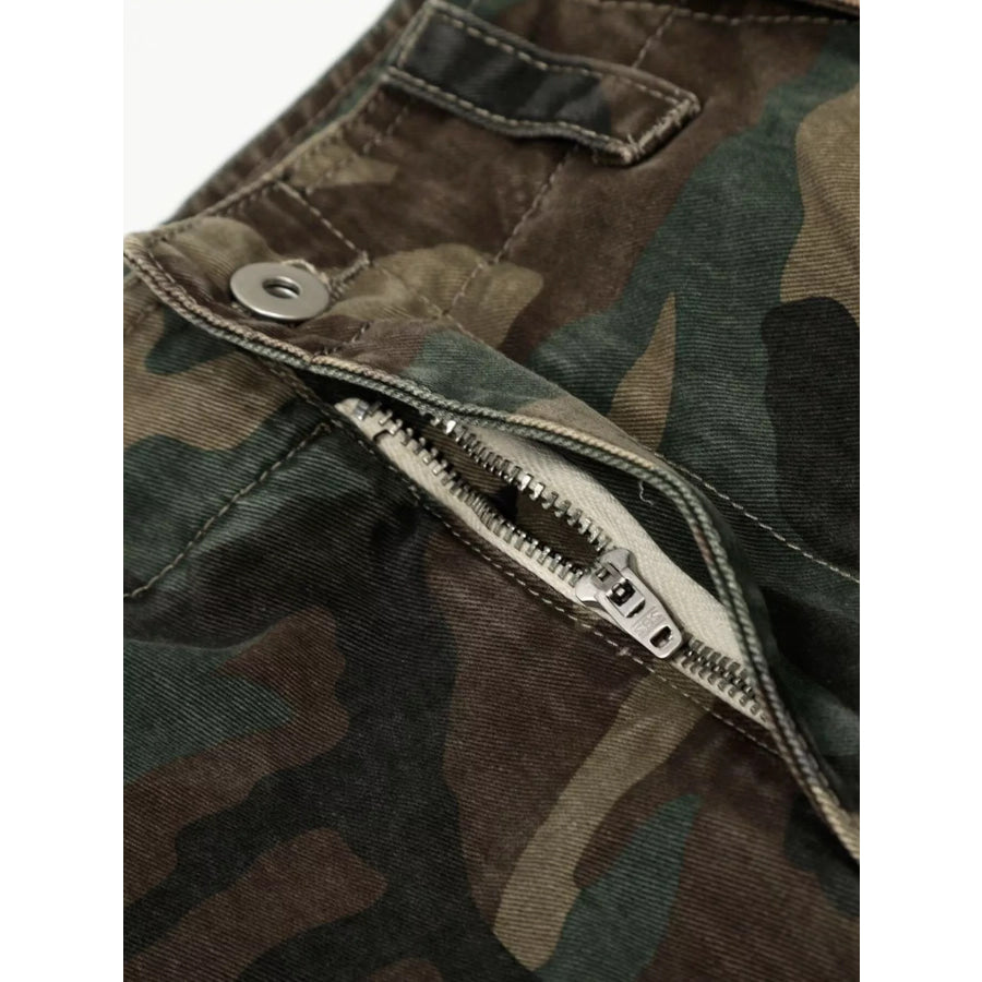 Men’s Camouflage Cargo Pants Apparel and Accessories