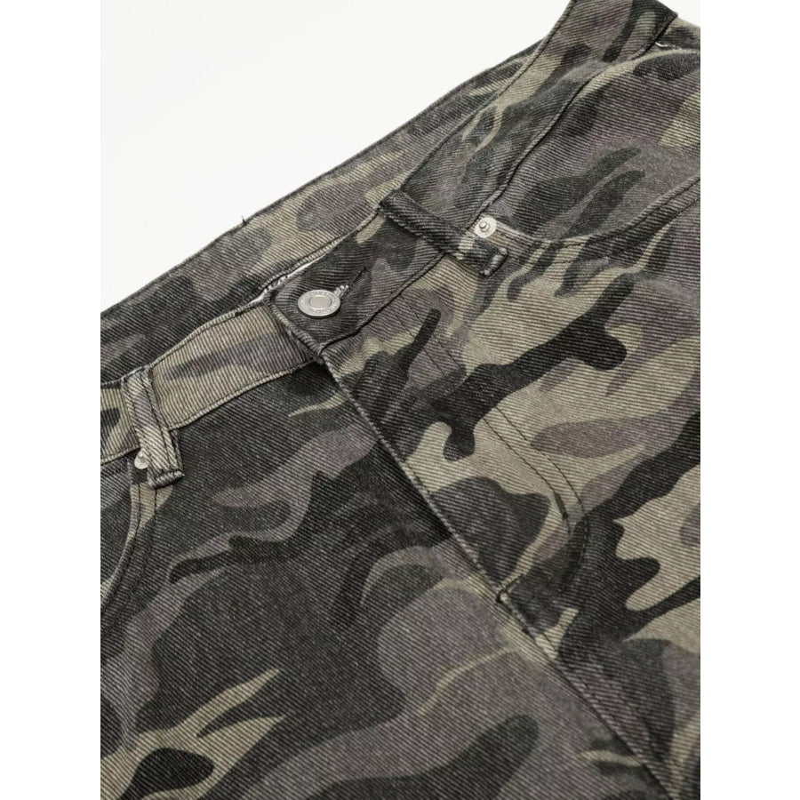 Men’s Camouflage Cargo Pants Apparel and Accessories