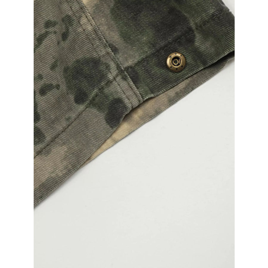 Men’s Camouflage Loose Fit Cargo Pants Apparel and Accessories