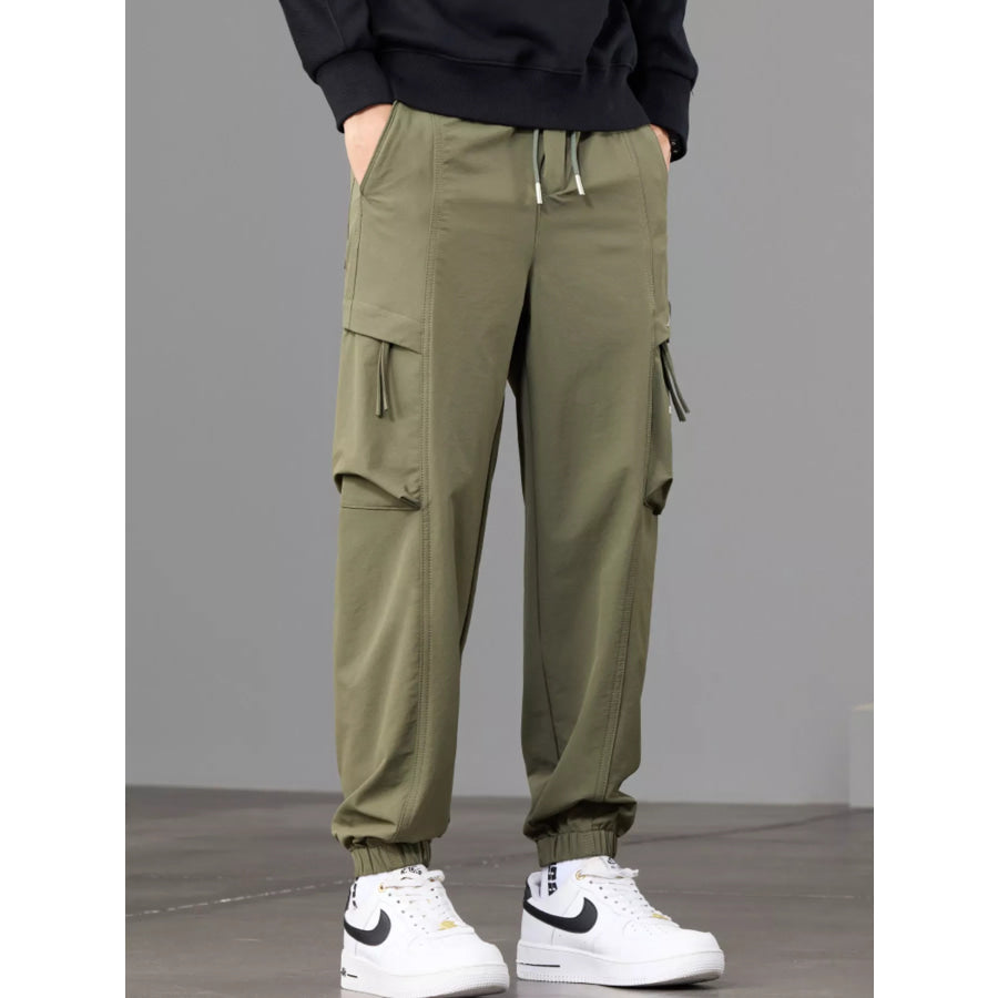 Men’s Casual Cargo Joggers Apparel and Accessories