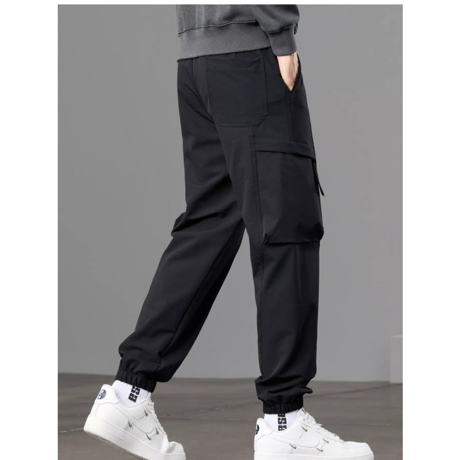 Men’s Casual Cargo Joggers Apparel and Accessories