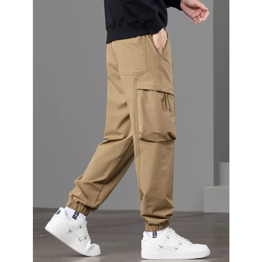 Men’s Casual Cargo Joggers Apparel and Accessories
