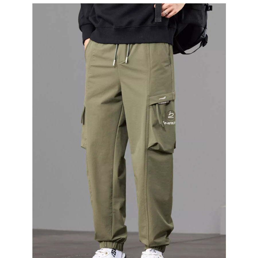 Men’s Casual Cargo Joggers Apparel and Accessories