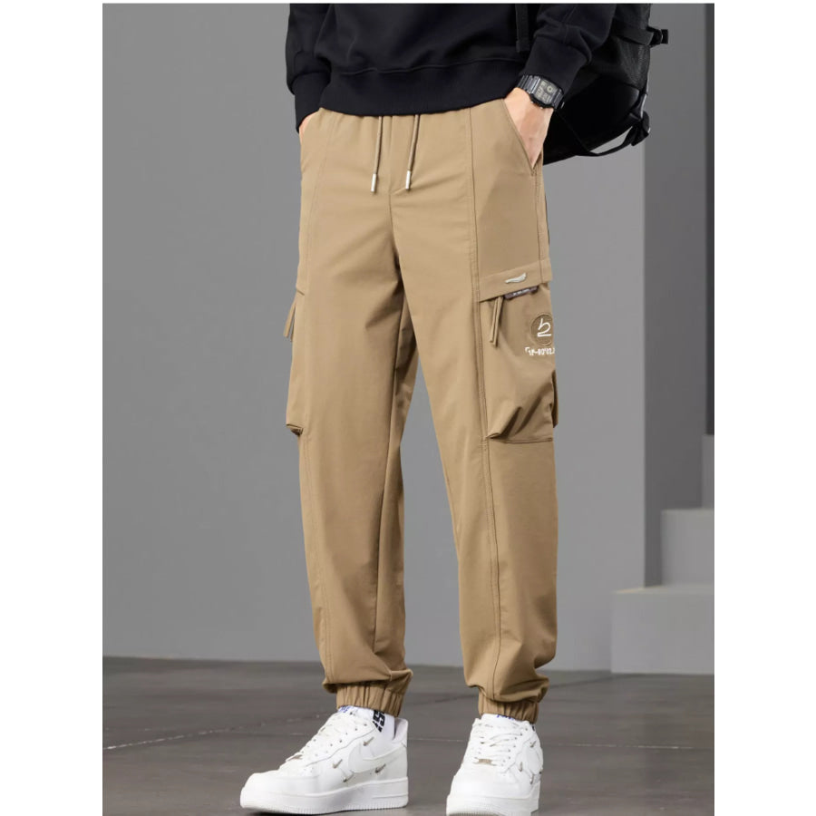 Men’s Casual Cargo Joggers Apparel and Accessories