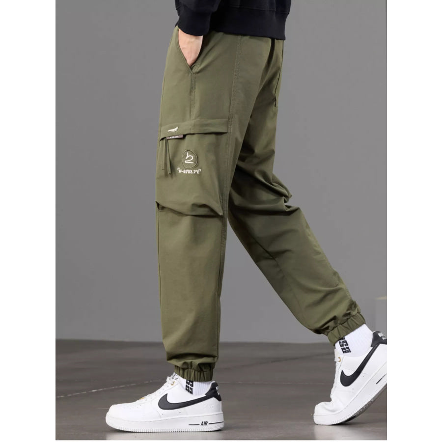 Men’s Casual Cargo Joggers Apparel and Accessories
