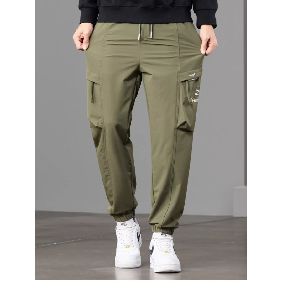 Men’s Casual Cargo Joggers Apparel and Accessories