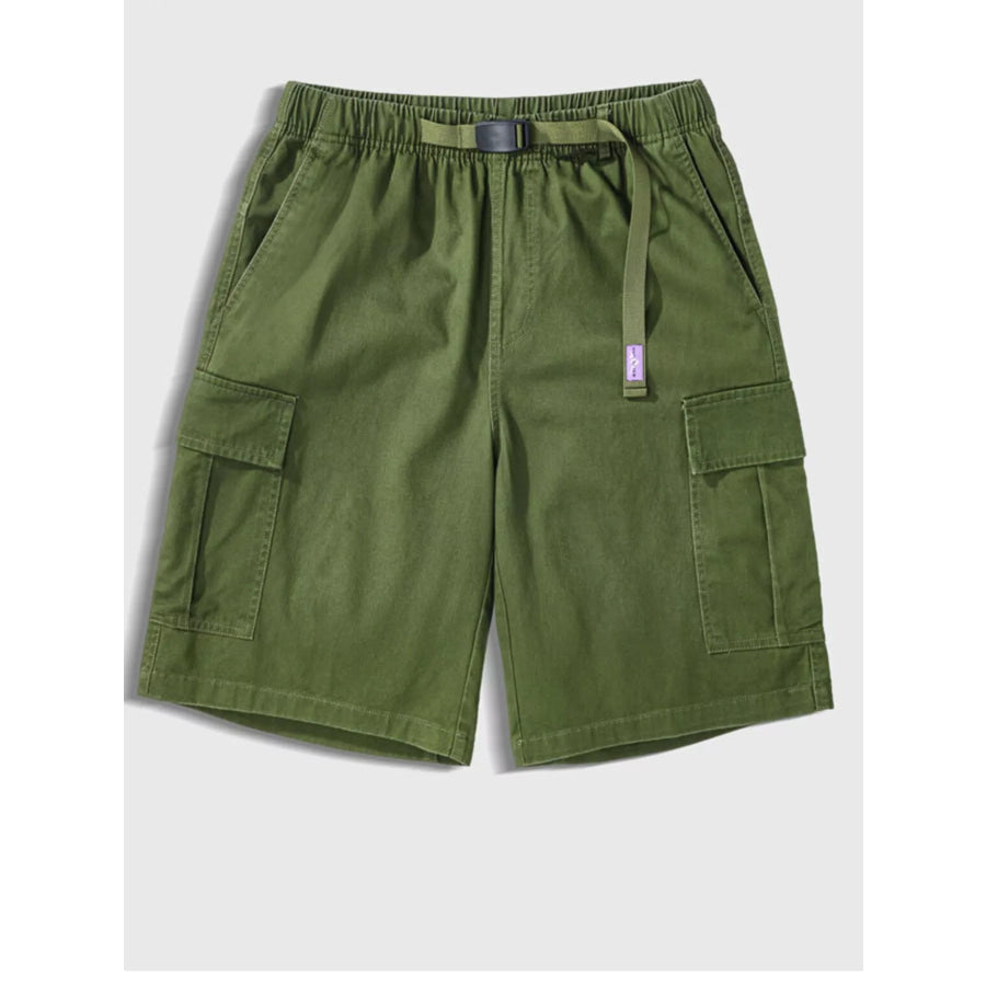 Men’s Casual Cargo Shorts Army Green / M Apparel and Accessories