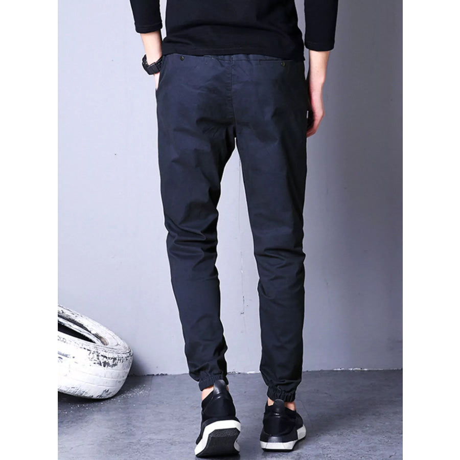 Men’s Casual Drawstring Joggers Apparel and Accessories