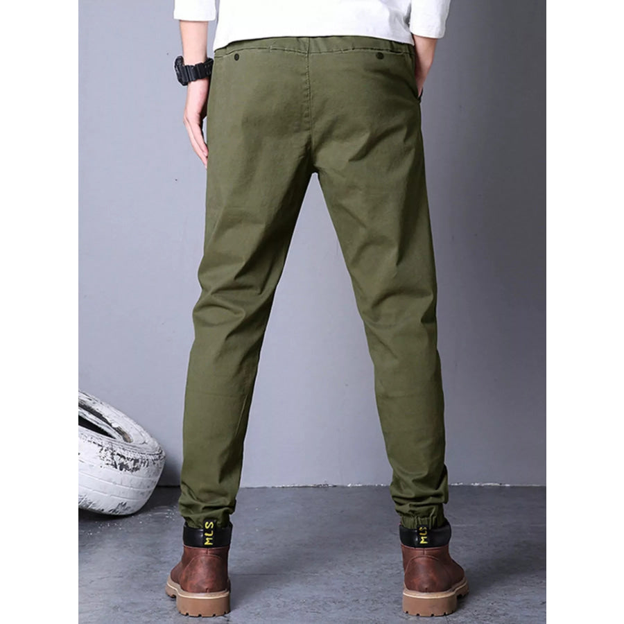 Men’s Casual Drawstring Joggers Apparel and Accessories