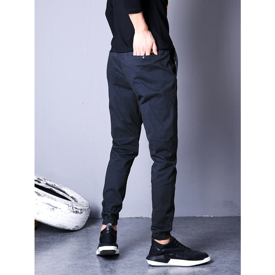 Men’s Casual Drawstring Joggers Apparel and Accessories