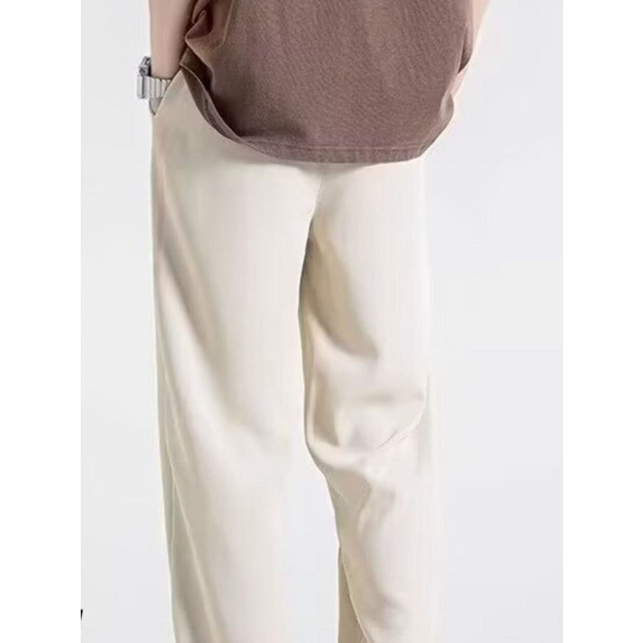 Men’s Casual Loose Fit Drawstring Pants Apparel and Accessories