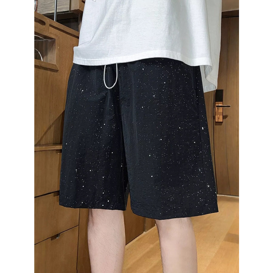 Men’s Casual Loose Fit Shorts Black / S Apparel and Accessories